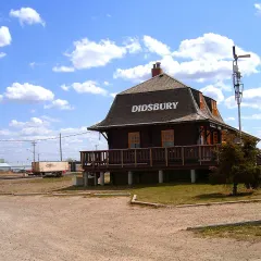 The historic Didsbury railway station