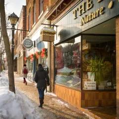 Mississauga Street in downtown Orillia