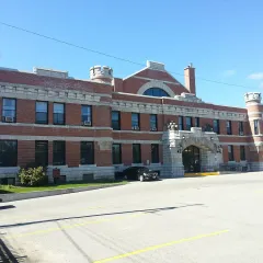 The historic Drill Hall and Armoury in Peterborough