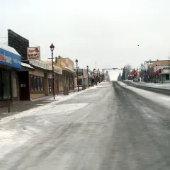Main Street in Edson