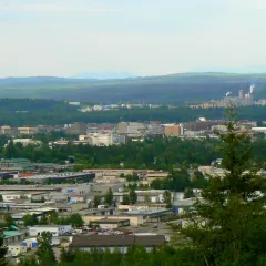 Prince George seen from University Hill