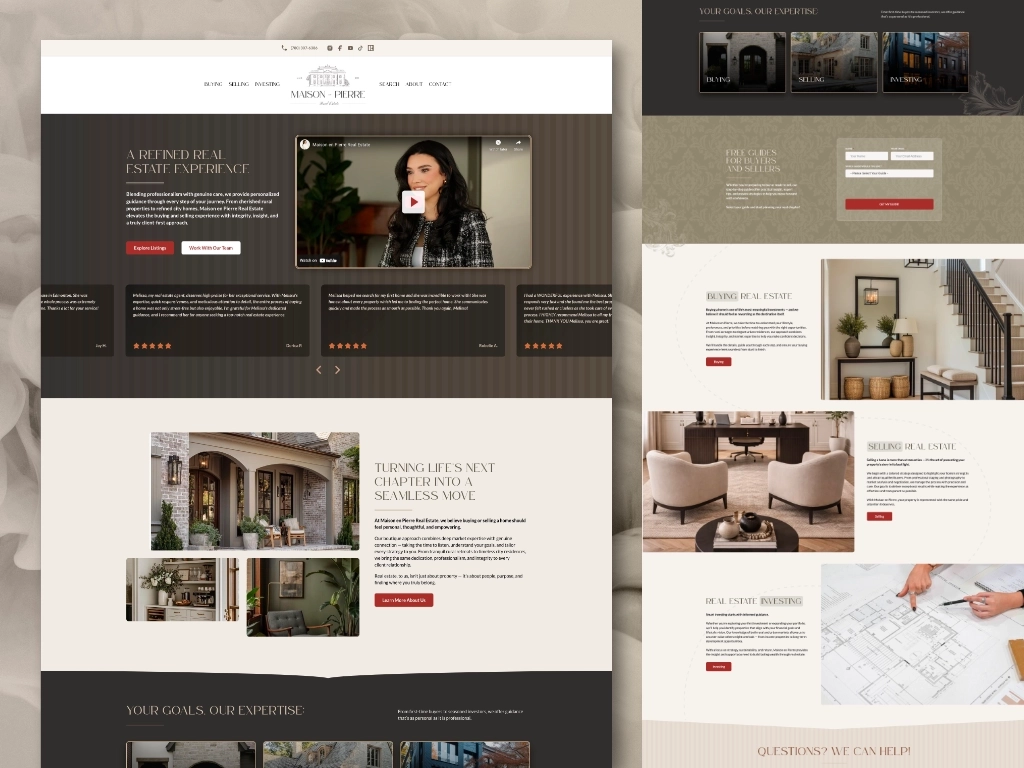 Maison en Pierre website