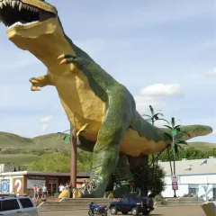 The World's Largest Dinosaur in Drumheller